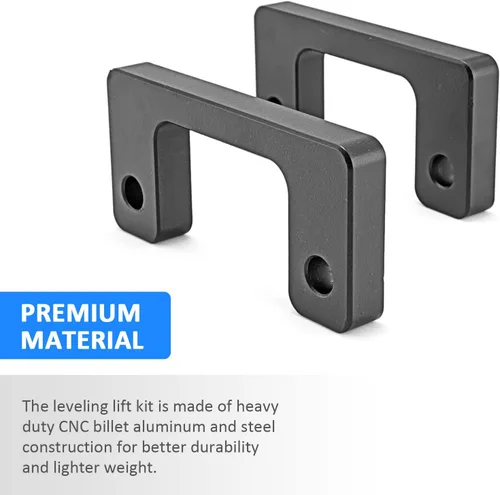 Vista 2 de WSays Kit espaciador de elevación de nivelación frontal de 1" compatible con Chevy Silverado/Tahoe/Suburban/Avalanche apto para GMC