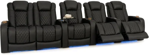 Vista 48 de Seatcraft Virtuoso 365 - Asiento de cine en casa (3 unidades), color ébano