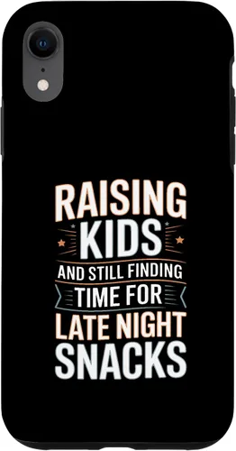 Vista 25 de Raising Kids and Still Finding Time for Late Night Snacks Case for iPhone 17