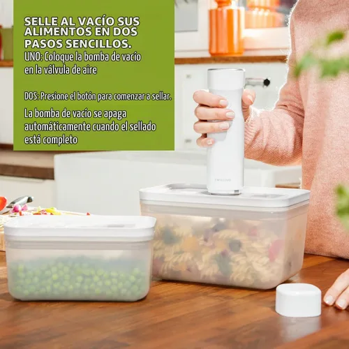 Vista 9 de ZWILLING Recipiente hermético grande de almacenamiento de alimentos Fresh & Save, contenedor de preparación de comidas, sin BPA