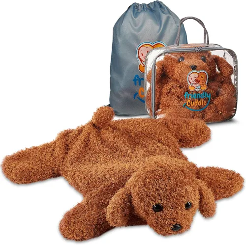 Vista 13 de FRIENDLY CUDDLE Manta con Peso para Regazo para Niños y Adultos – Manta con Peso Bella Kids – ASD, Procesamiento Sensorial Animales de Peluche