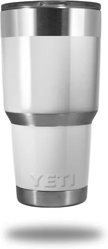 Vista 17 de Calcomanía de piel para vaso Yeti Rambler de 30 onzas, colección Sólidos, naranja quemado (vaso no incluido)