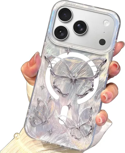 Vista 82 de I-MGAE-IN-AR Funda compacta para iPhone 11, diseño de mariposa, marco de protección de lente de cámara con diamante 3D, bonitas fundas protectoras