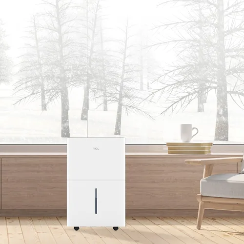 Vista 3 de TCL Deshumidificador inteligente de 4,500 pies cuadrados, Energy Star más eficiente 2024, 50 pintas por día, ideal para sótanos, habitaciones