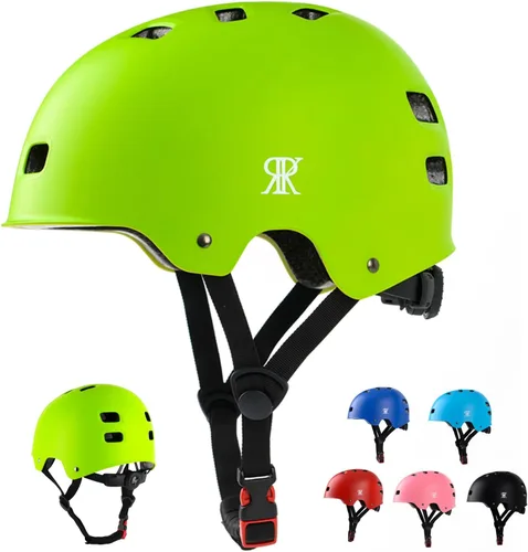 Vista 14 de Casco de bicicleta para jóvenes y niños, casco de bicicleta y patineta para edades 5-8-10-12-14 años niños y niñas adolescentes, ajustable