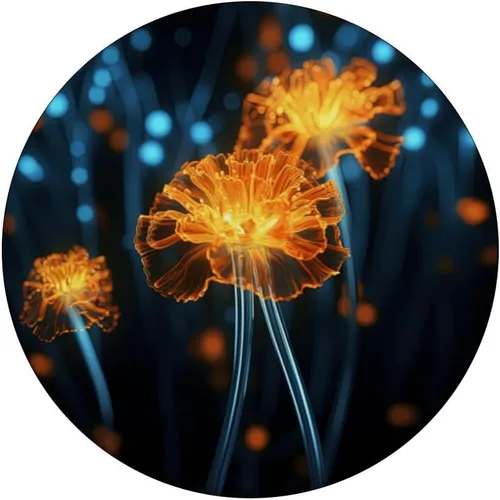 Vista 3 de Gorgeous French Marigold Vibrant Color French Marigold Lover PopSockets Standard PopGrip