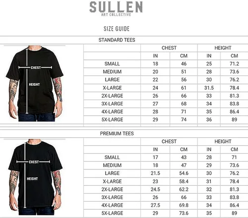 Vista 5 de Sullen Ever Premium Tattoo Lifestyle - Camiseta gráfica para hombre