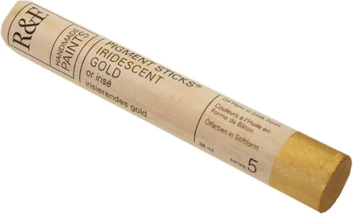 Vista 124 de R&F Handmade Paints - Pigmento profesional al óleo en barra, naranja lizarina, 6.4 fl oz