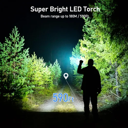Vista 2 de 10 piezas mini pequeña linterna LED de mano pluma linterna linterna con clip llevó la linterna de bolsillo de la linterna para acampar al aire libre