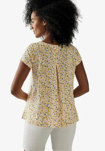 Vista 3 de Ellos Camiseta de punto trapecio de talla grande para mujer