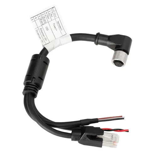 Vista 17 de M12 Aviation - Cable hembra de 12 pines para DJI Livox Mid-360 LiDAR Sensor a Computadora Ethernet Power Depuración, 1 a 3 Splitter, conector Cable
