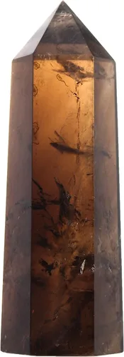 Vista 15 de Runyangshi Varita de cristal curativo natural de apatita azul grande de 4.72 a 5 pulgadas, torre de cristales con 6 facetas de un solo punto
