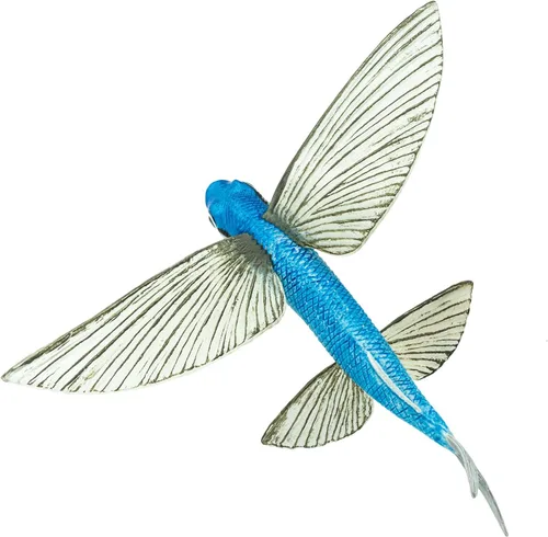 Vista 3 de Safari Ltd. Figura de pez volador, figura detallada de plástico de 7 pulgadas, divertido juguete educativo para niños, niñas y niños a partir de 18