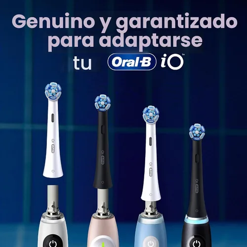 Vista 7 de Oral-B iO Ultimate Clean Cabezales de cepillo de repuesto, 5 unidades, 4 Ultimate Clean + 1 Encías y Sensible Negro