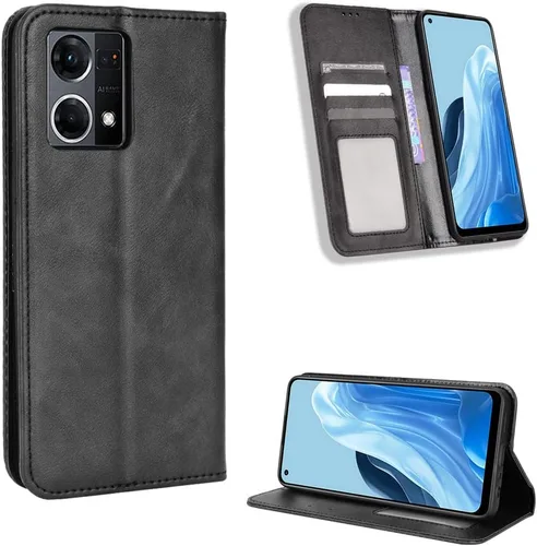Vista 58 de Funda para BLU Bold N2, funda de piel sintética para BLU Bold N2, funda para BLU Bold N2 5G N0050UU Funda de piel sintética negra Negro