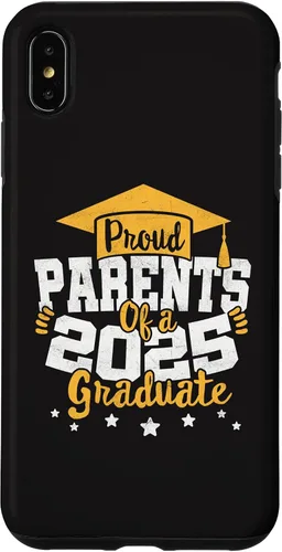 Vista 7 de iPhone 15 Parents of a 2025 Graduate Class Senior Graduation Grad 25 Case