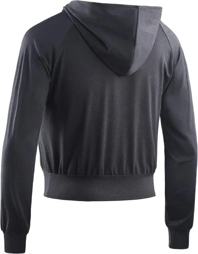 Vista 6 de CADMUS Sudadera corta casual de manga larga para mujer sudadera con capucha para correr paquete de 1 o 2