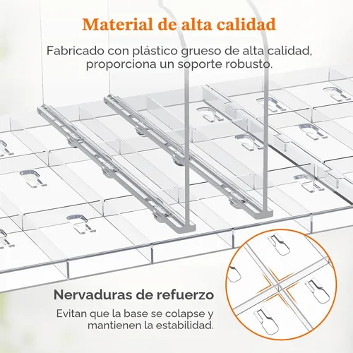 Vista 7 de Lifewit Organizador de Bolsos para Armario, Organizador Transparente de Almacenamiento de Bolsos, Soporte Ajustable para Bolsos para Organización