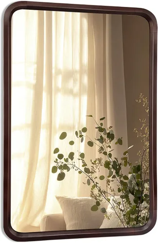 Vista 24 de CULER Espejo de pared de baño, espejo rectangular de vidrio templado moderno de 20 x 30 pulgadas para dormitorio, sala de estar, entrada