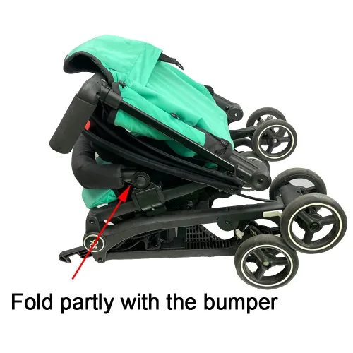 Vista 3 de AICTIMO Accesorios para cochecito, barras de parachoques compatibles con gb Pockit Air, Pockit+ carriolas todo terreno, reposabrazos ajustable