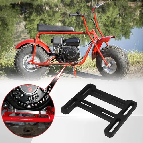 Vista 5 de Motor Motor Placa de montaje ligera para motor Predator 212cc for 196cc 224cc for Honda GX160 OHV Small Clone Engine Mini Bike Coleman CT200U