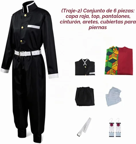 Vista 4 de UZAIN Disfraz de cosplay de anime, kimonos, uniforme de Halloween Traje-2