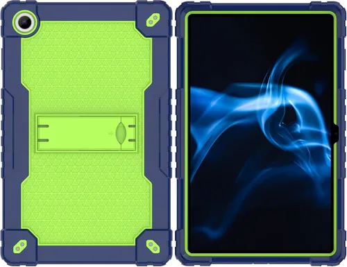 Vista 3 de Para Onn 10.4 Tablet Pro 2023 Modelo: 100110603 Funda protectora híbrida de alta resistencia con correa para el hombro para Walmart Onn 10.4 Tablet
