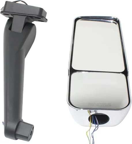 Vista 24 de Kool Vue - Espejo calefactable izquierdo para Chevrolet Silverado 1500 GMC Sierra 1500 2007-2013 plegable eléctrico con luz de señal y lámpara