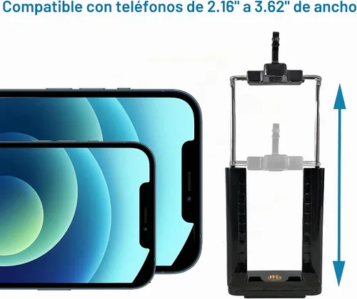 Vista 5 de DaVoice Soporte para teléfono celular para parabrisas de automóvil, compatible con iPhone X XS Max XR 8 Plus 7 Plus 6S Plus 6 Plus SE Samsung Galaxy