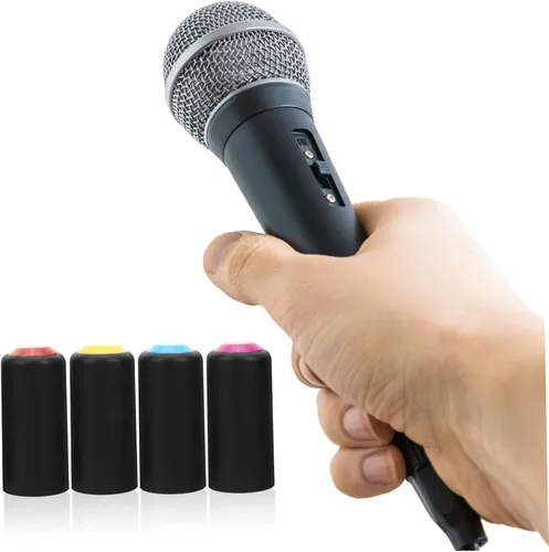 Vista 6 de 4 fundas de batería de micrófono inalámbrico compatibles con Pgx24 Slx24 Pg58 Tornillo en plástico para micrófono, tapas de batería de repuesto