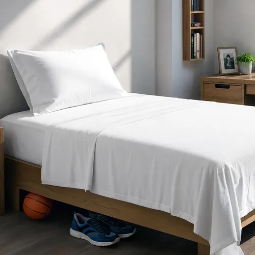 Vista 18 de SUPREME ELEGANCE - Sábanas de 100% algodón orgánico, ligeras y transpirables, con esquinas profundas, sábanas de percal frescas y vigorizantes