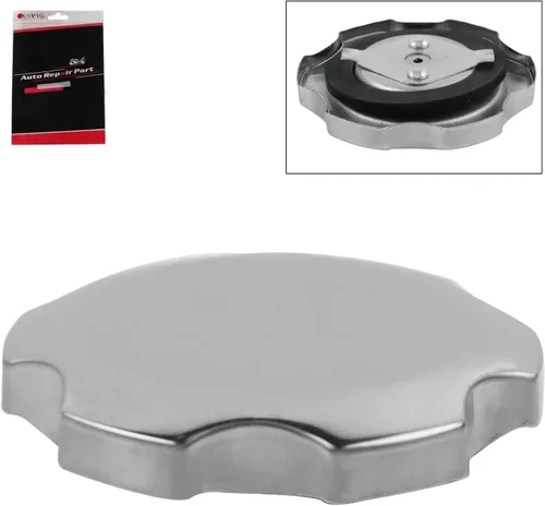 Vista 5 de FLYPIG Tapa de gasolina de repuesto cromada para Honda GX120 GX160 GX200 GX240 GX270 GX340 GX390 Tapa del tanque de gasolina del motor 17620-ZH7-013