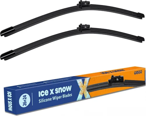 Vista 76 de Escobillas limpiaparabrisas repelentes al agua de 13"+13" de repuesto para JEEP Wrangler TJ 2006 2005 2004 2003 2002 2001 2000 1999 1998 1997