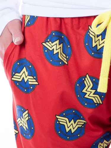 Vista 4 de Bioworld Wonder Woman - Pantalones de dormir con estampado