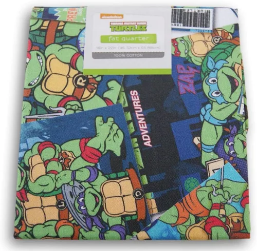 Vista 21 de Fat Quarter 100% algodón para manualidades de costura, 18 x 21 pulgadas (8 bits Mario)