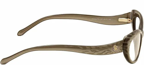 Vista 5 de Roberto Cavalli RC0778 - Marco de acetato para mujer 53 unidades color beige