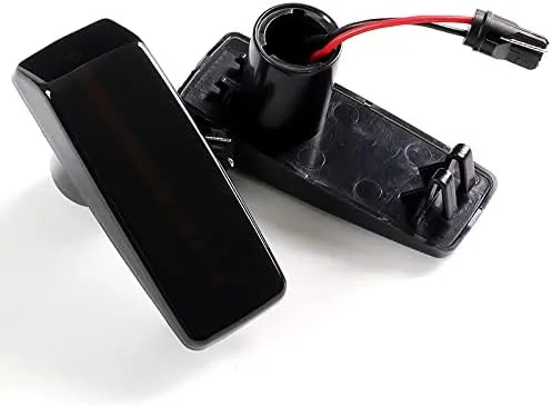 Vista 2 de HYPERSPEED Luces LED ámbar de señalización frontal y direccional, conjunto de 2 piezas compatibles con Mercedes-Benz W124 W202 W140, piezas