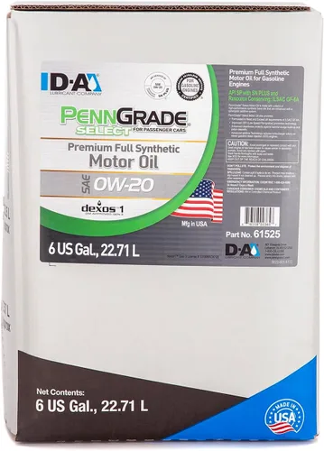 Vista 10 de PENN GRADE 61526, aceite de motor sintético completo Select SAE 0W-20, 1 cuarto de galón (paquete de 12)