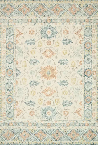 Vista 8 de Loloi Norabel - Alfombra de pasillo color marfil/neutro de 2'-6" x 7'-6" Marfil/Neutral
