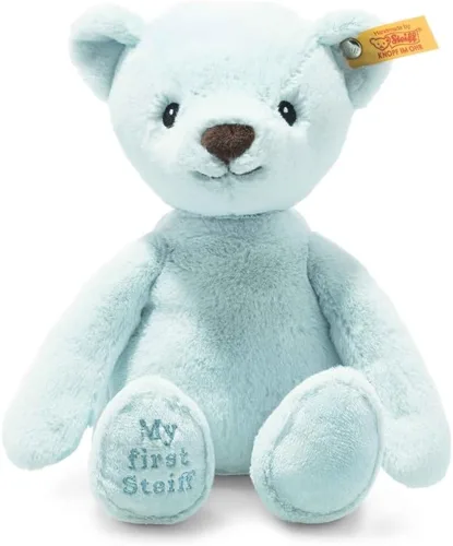 Vista 6 de Steiff Hecho a mano desde 1880 - Peluche de primera calidad My First Classic - Oso de peluche de 10 pulgadas Rosa