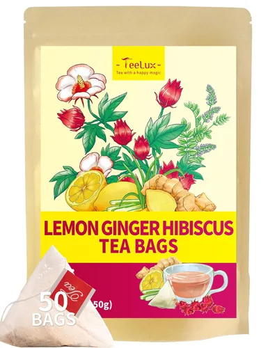 Vista 18 de TeeLux - Bolsas de té de cebada, sabor a nuez y tostado, sin cafeína, 0.07 oz x 50 bolsas Té de grano de cebada asada con aroma a nuez, sin