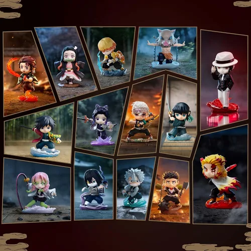 Vista 6 de POP MART Demon Slayer Kimetsu no Yaiba Battle Series - Caja ciega