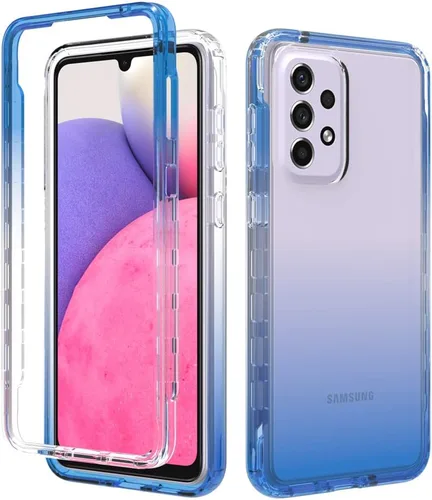 Vista 132 de Pzwoxukhov Funda para Xiaomi Poco M3 M2010J19CG M2010J19CI Caso, alta transparencia, color degradado, funda de absorción de impactos anticaída