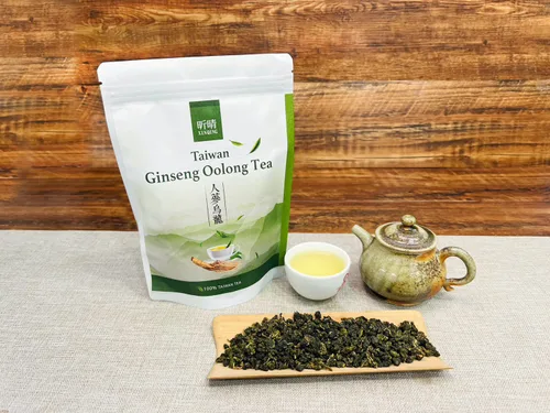 Vista 2 de Xin Qing Té Oolong de leche de coco Oolong Té de coco Té de hoja suelta Té Oolong Té suelto Oolong Té de hojas sueltas Taiwán Té Oolong de alta