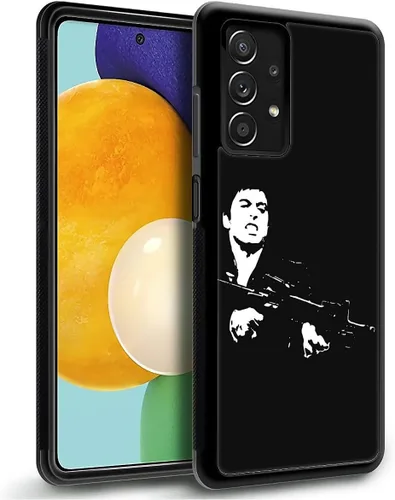 Vista 4 de Funda compatible con Samsung Galaxy A13 4G, muerde tus dientes, diseño de patrón increíble, a prueba de golpes, antiarañazos, carcasa trasera