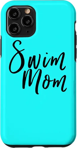 Vista 13 de Funda para iPhone 12 Mini Natación Mamá Divertida Natación Madre Padres