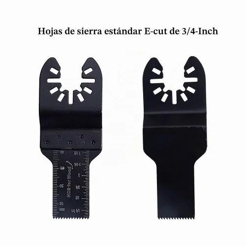 Vista 2 de 10 hojas de sierra oscilantes estándar E-Cut de 3/4 pulgadas para Black