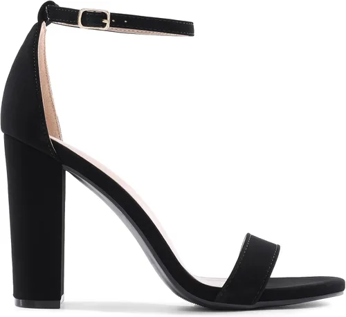 Vista 3 de DREAM PAIRS - Sandalias de tacón alto para mujer