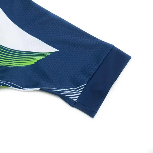 Vista 5 de Uriah - Camiseta de ciclismo para hombre manga corta reflectante