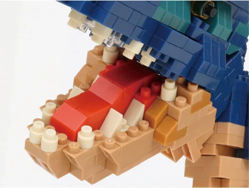 Vista 9 de nanoblock - Dinosaurs - Dinosaurio Deluxe Edition Giganotosaurus, kit de construcción de la serie Advanced Hobby
